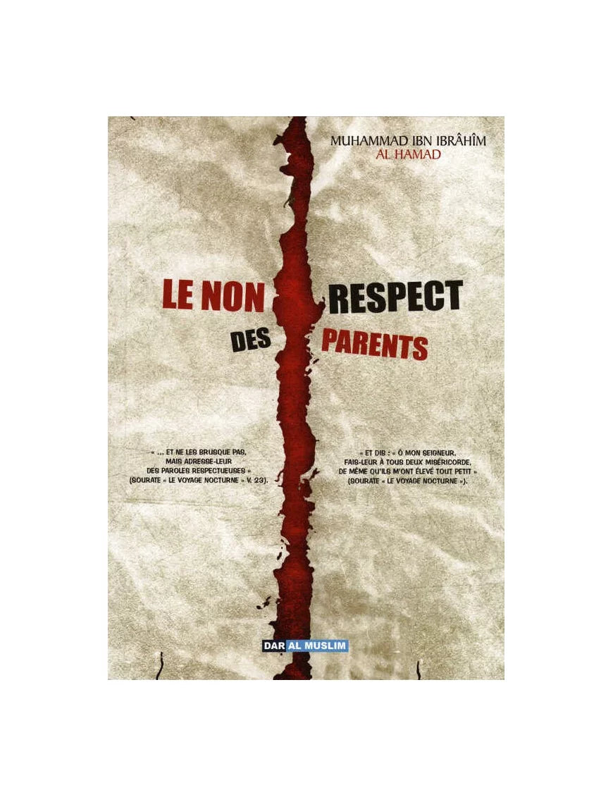 Le non-respect des parents – MuslimLivres.be