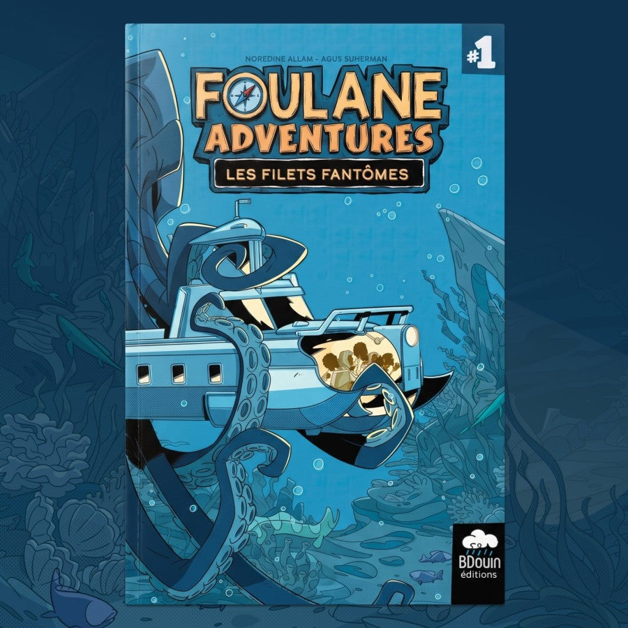 Foulane Adventures, tome 1 : Les filets fantômes : éditions BDouin