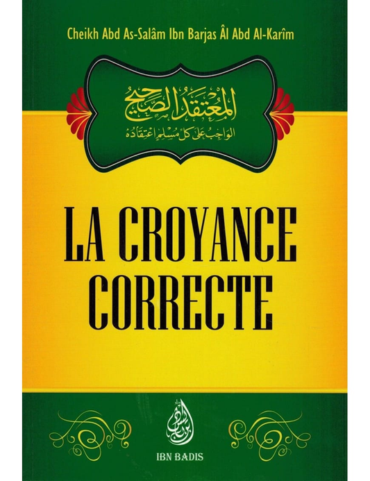La Croyance correcte – MuslimLivres.be