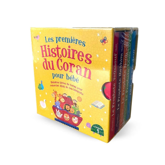 Coffret Les Premières Histoires du Coran pour bébé - Volume 1 - Histoires tirées du Coran pour remercier Allah de Ses bienfaits