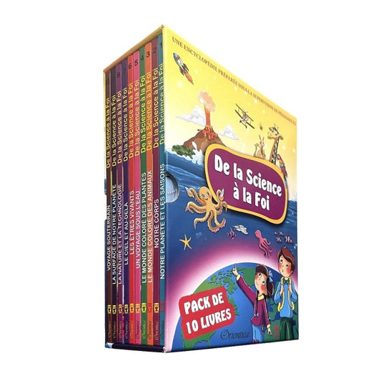 Pack de 10 livres pour les enfants : Collection "De la Science à la Foi : Découvrir Allah à travers Sa Création"