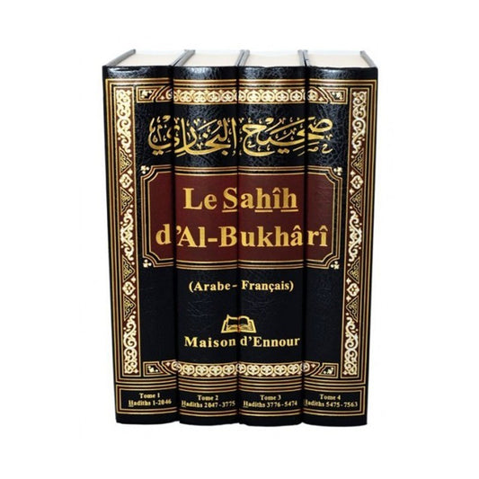 Sahih Al-Bukhari - 4 volumes - Maison d'Ennour